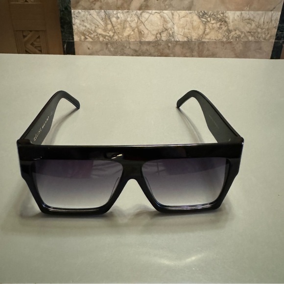 Celine CL400 30F Oversize Square Sunglasses - Picture 1 of 8